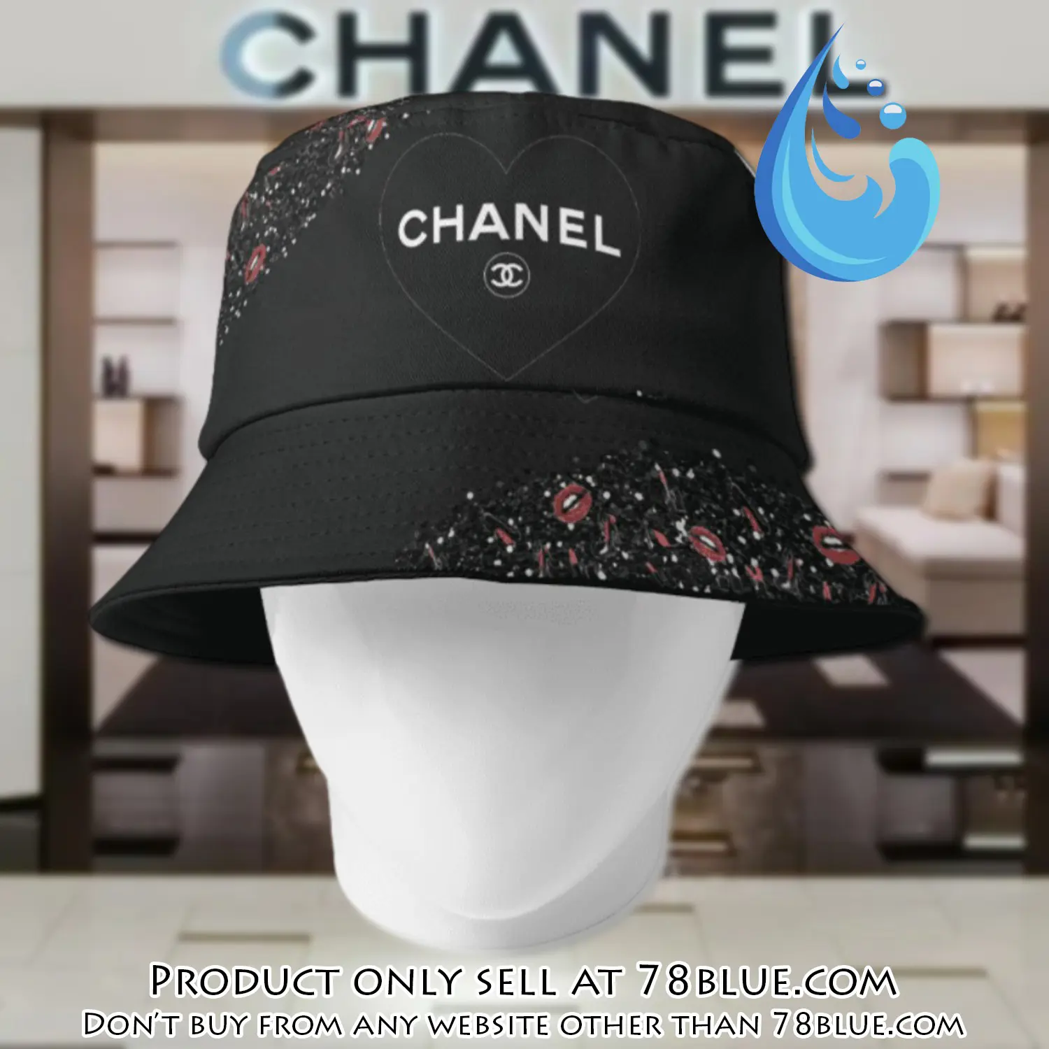 Chanel luxury bucket hat fdh1086 78b5818930